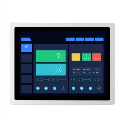 PC de montaje en panel industrial