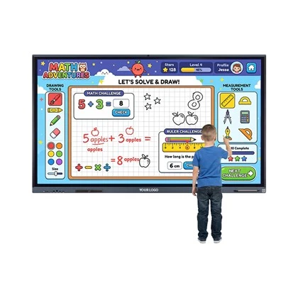 Gran tablero digital para la enseñanza