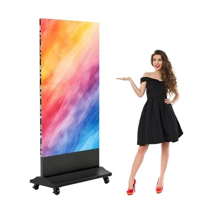 Pantalla de póster LED plegable