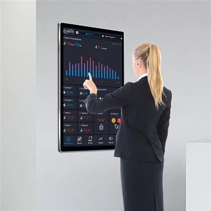 Pantalla táctil de quiosco interactivo